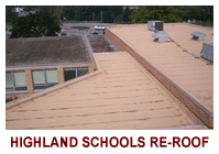 Highland Schools Re-Roof